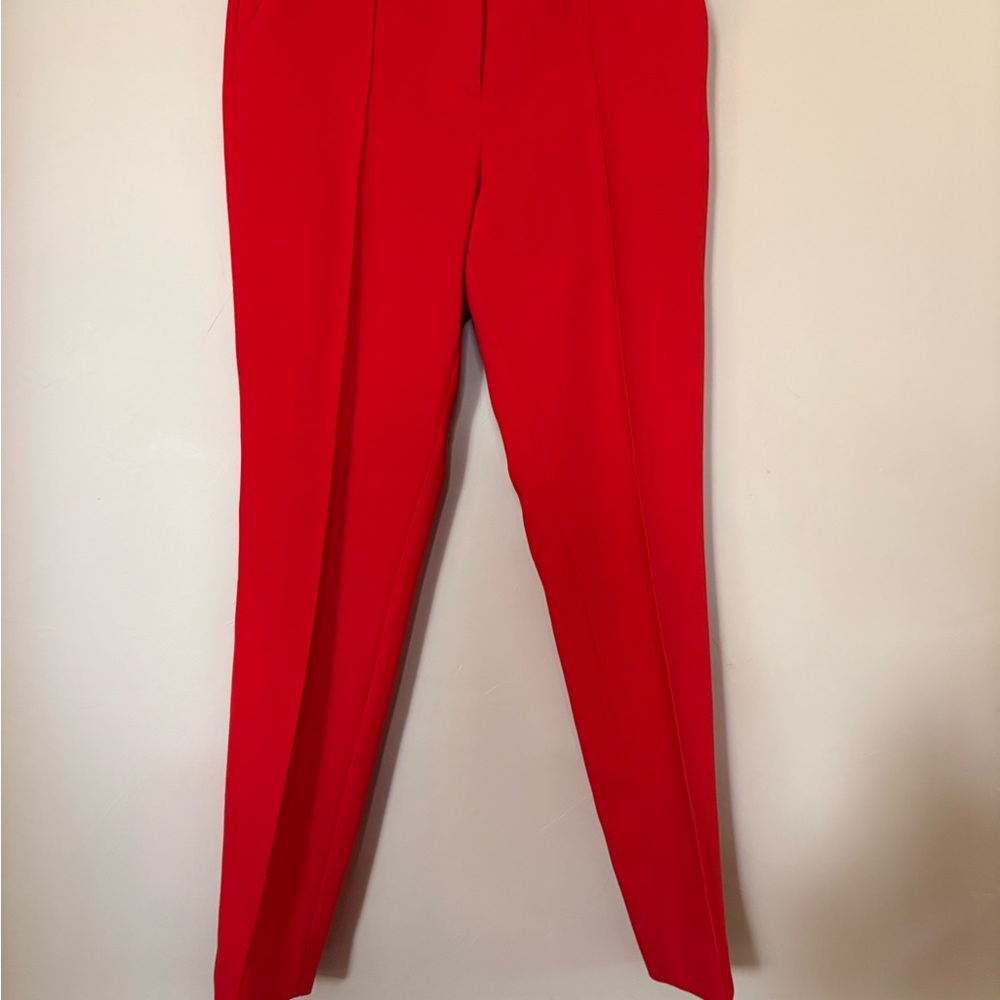 Vince Camuto Red Straight Leg Pants size 6